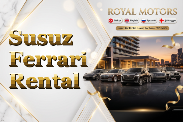 Susuz Ferrari Rental