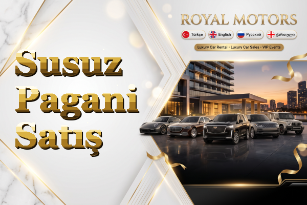 Susuz Pagani Satış
