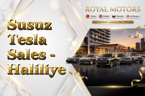 Susuz Tesla Sales - Haliliye