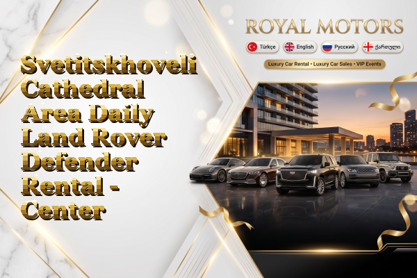 Svetitskhoveli Cathedral Area Daily Land Rover Defender Rental - Center