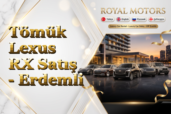Tömük Lexus RX Satış - Erdemli