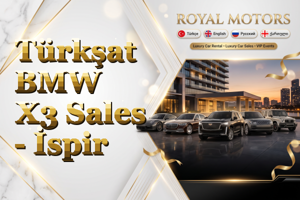 Türkşat BMW X3 Sales - İspir