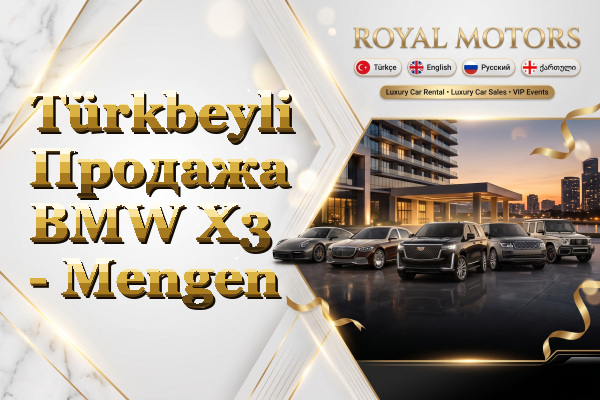 Türkbeyli Продажа BMW X3 - Mengen