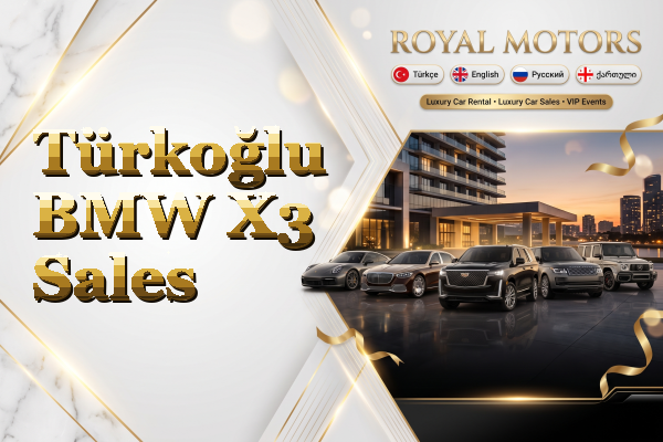 Türkoğlu BMW X3 Sales
