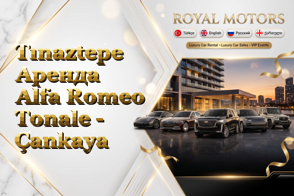 Tınaztepe Аренда Alfa Romeo Tonale - Çankaya