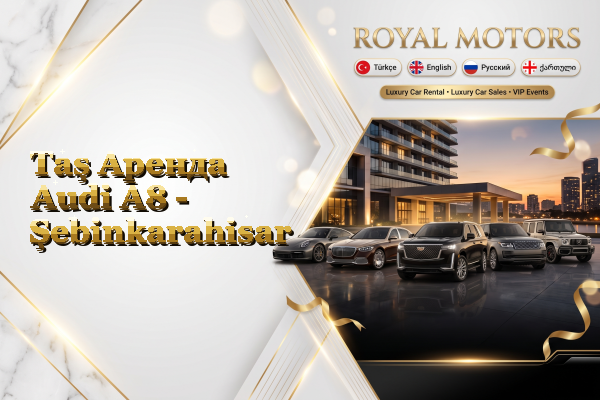Taş Аренда Audi A8 - Şebinkarahisar