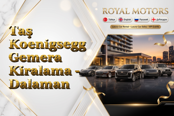 Taş Koenigsegg Gemera Kiralama - Dalaman
