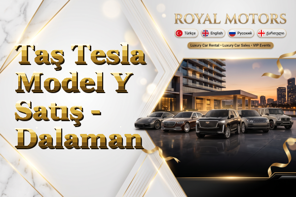 Taş Tesla Model Y Satış - Dalaman