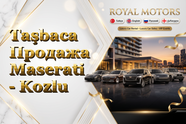 Taşbaca Продажа Maserati - Kozlu