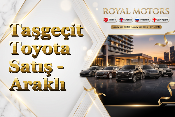 Taşgeçit Toyota Satış - Araklı