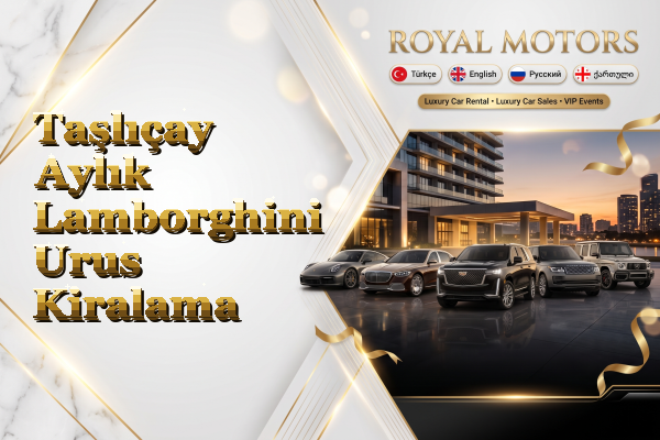 Taşlıçay Aylık Lamborghini Urus Kiralama
