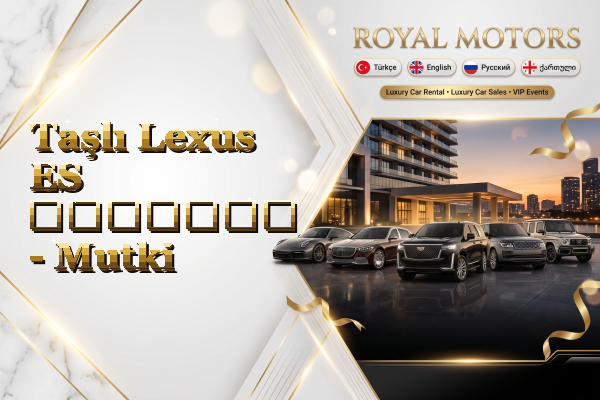 Taşlı Lexus ES გაყიდვა - Mutki
