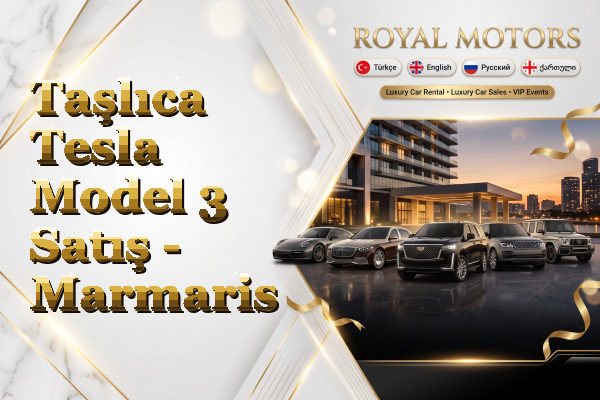 Taşlıca Tesla Model 3 Satış - Marmaris