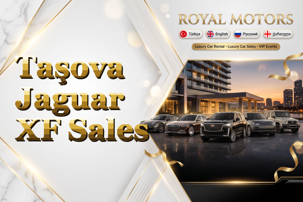 Taşova Jaguar XF Sales