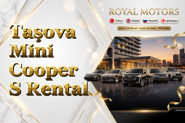 Taşova Mini Cooper S Rental