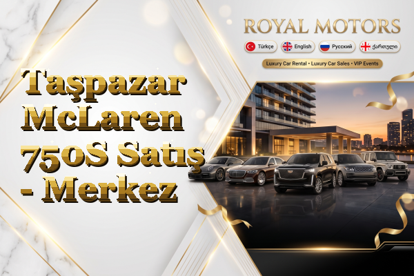 Taşpazar McLaren 750S Satış - Merkez