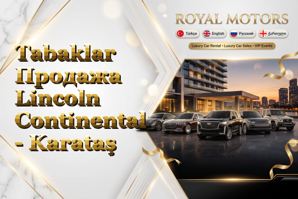 Tabaklar Продажа Lincoln Continental - Karataş