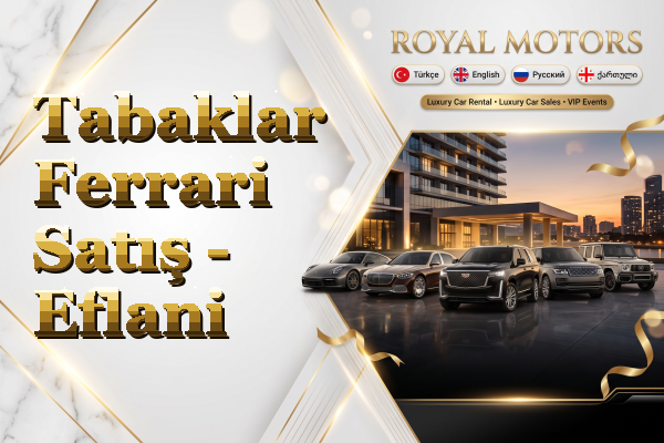 Tabaklar Ferrari Satış - Eflani