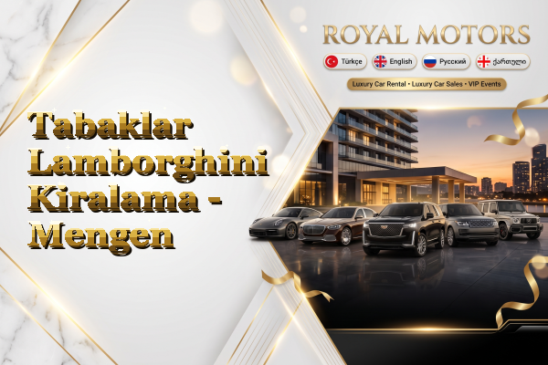 Tabaklar Lamborghini Kiralama - Mengen