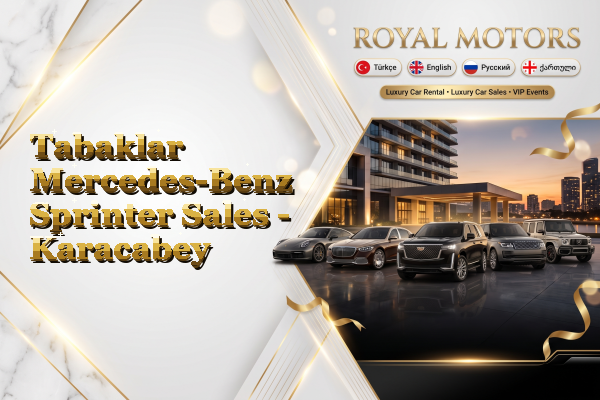 Tabaklar Mercedes-Benz Sprinter Sales - Karacabey