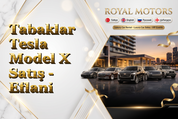 Tabaklar Tesla Model X Satış - Eflani