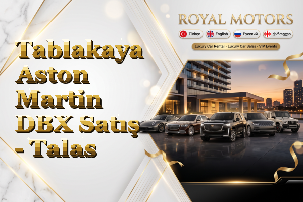 Tablakaya Aston Martin DBX Satış - Talas