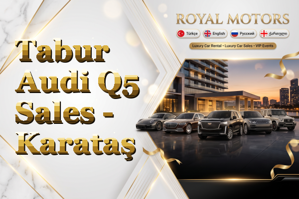 Tabur Audi Q5 Sales - Karataş