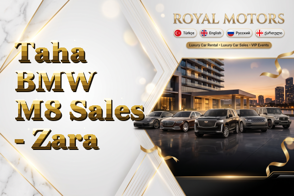 Taha BMW M8 Sales - Zara