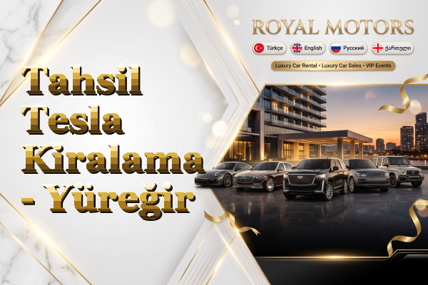 Tahsil Tesla Kiralama - Yüreğir