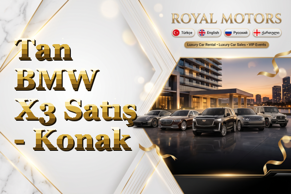 Tan BMW X3 Satış - Konak