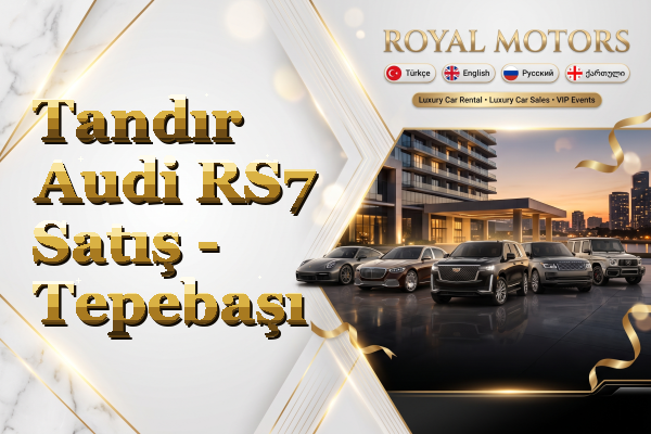 Tandır Audi RS7 Satış - Tepebaşı