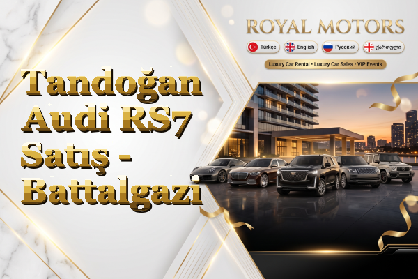 Tandoğan Audi RS7 Satış - Battalgazi