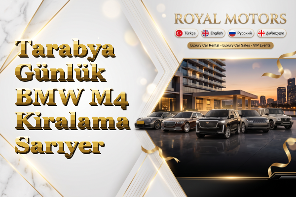 Tarabya Günlük BMW M4 Kiralama - Sarıyer