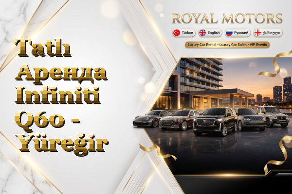 Tatlı Аренда Infiniti Q60 - Yüreğir