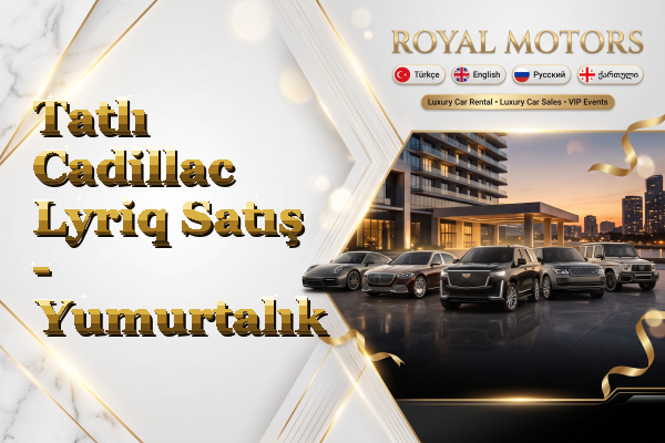 Tatlı Cadillac Lyriq Satış - Yumurtalık