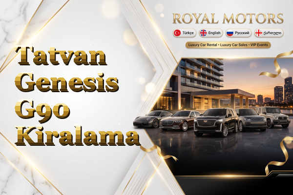 Tatvan Genesis G90 Kiralama