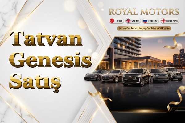 Tatvan Genesis Satış