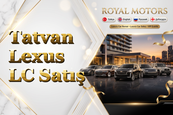 Tatvan Lexus LC Satış
