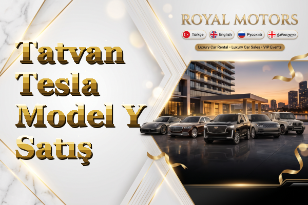 Tatvan Tesla Model Y Satış