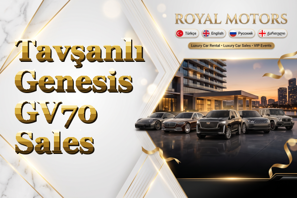 Tavşanlı Genesis GV70 Sales