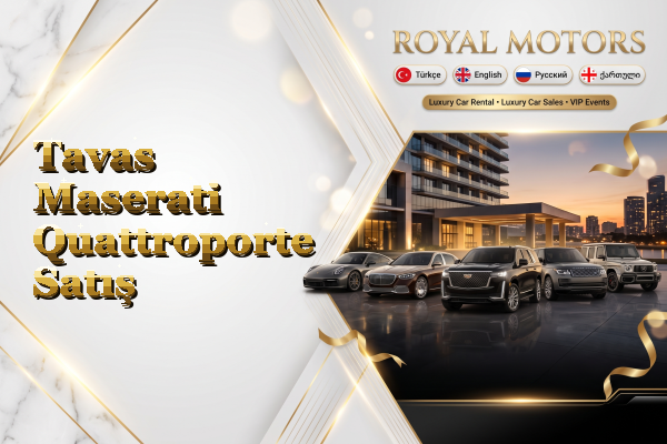 Tavas Maserati Quattroporte Satış