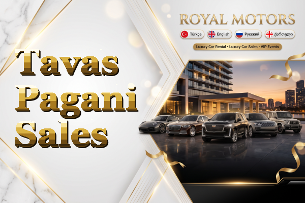 Tavas Pagani Sales