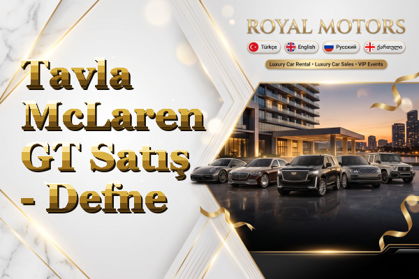 Tavla McLaren GT Satış - Defne