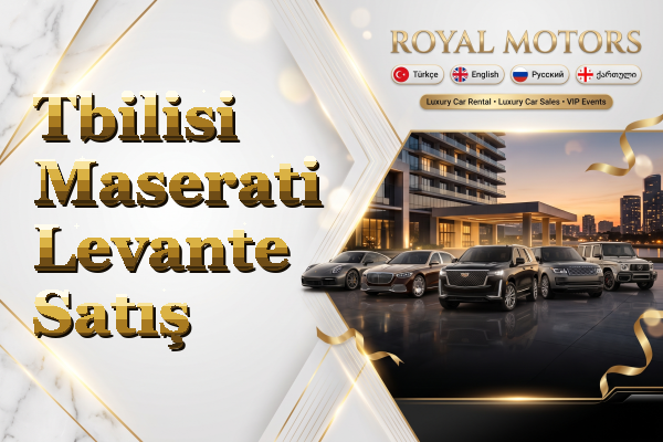 Tbilisi Maserati Levante Satış