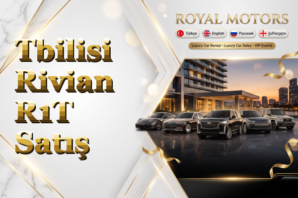 Tbilisi Rivian R1T Satış