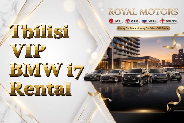 Tbilisi VIP BMW i7 Rental