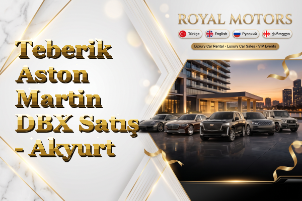Teberik Aston Martin DBX Satış - Akyurt