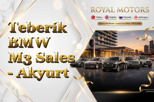 Teberik BMW M3 Sales - Akyurt