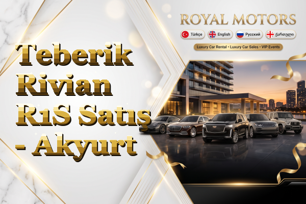 Teberik Rivian R1S Satış - Akyurt