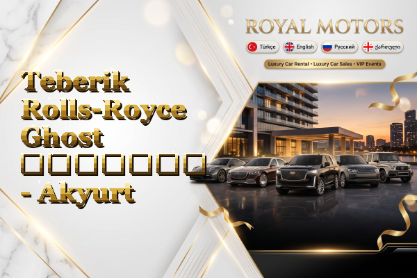 Teberik Rolls-Royce Ghost გაყიდვა - Akyurt